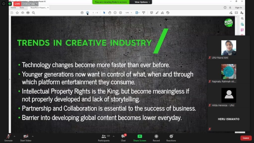 Webinar “The Future of Creative Industry: Trends and Career Opportunities”