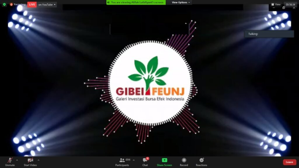 PRESS RELEASE PERESMIAN GALERI INVESTASI BURSA EFEK INDONESIA FE UNJ 2020