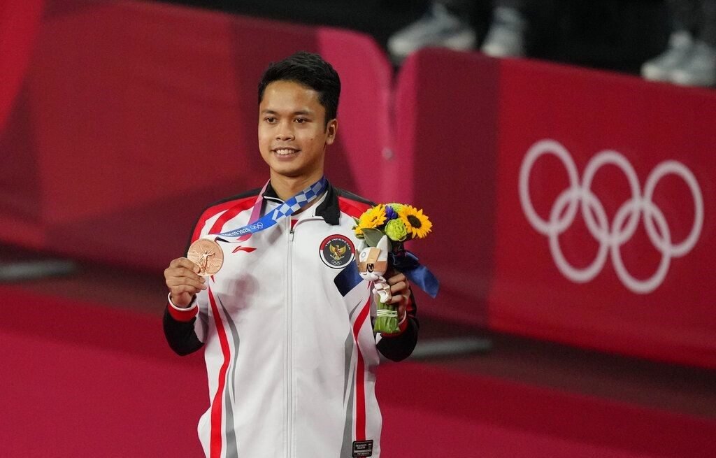 Anthony Ginting Berhasil Raih Perunggu ke-3 di Olimpiade Tokyo 2020 untuk Indonesia