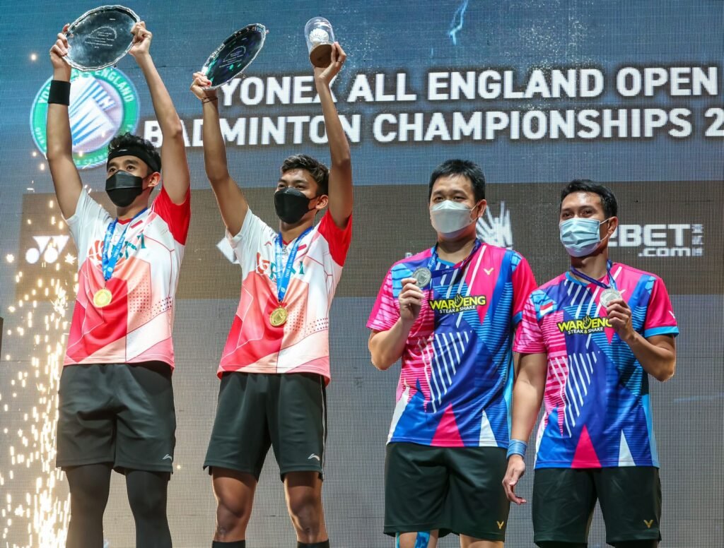 Bagas/Fikri Melakoni Debut dan Jadi Juara All England 2022