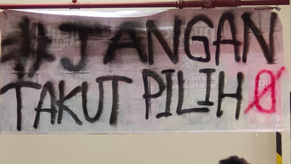 SERUAN MIMBAR BEBAS DILAKUKAN DEMI MENGEMBALIKAN PILIHAN SPU 0 RUPIAH