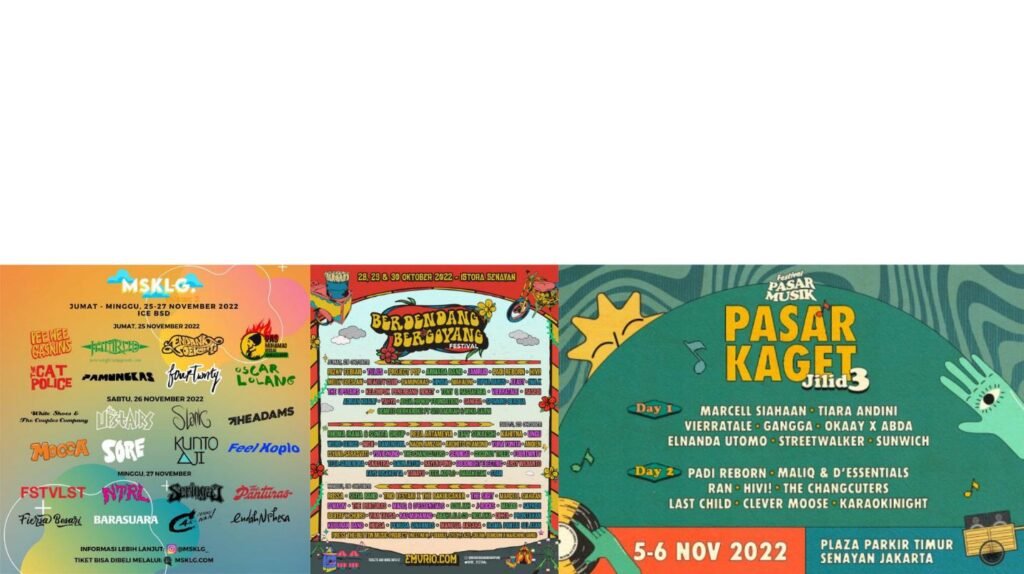 Konser Musik Indonesia Sudah Mulai Bertebaran, Mau Pilih yang Mana?