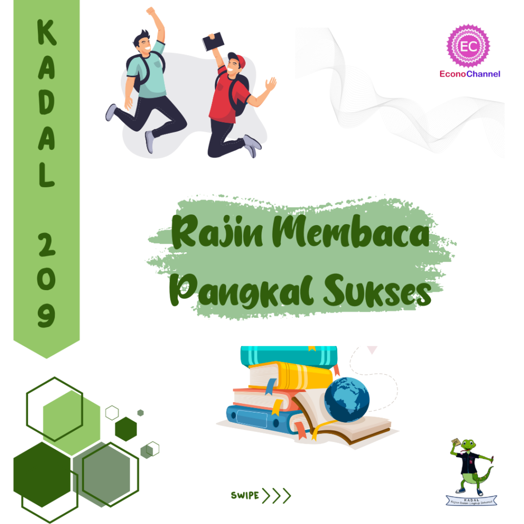 Rajin Membaca Pangkal Sukses