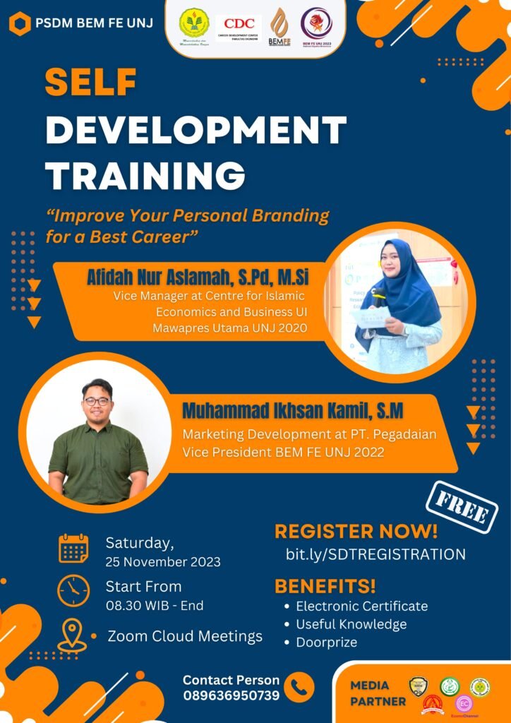PRESS RELEASE SELF DEVELOPMENT TRAINING 2023