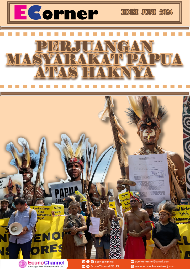 BULETIN EDISI JUNI 2024: Perjuangan Masyarakat Adat Papua atas Haknya