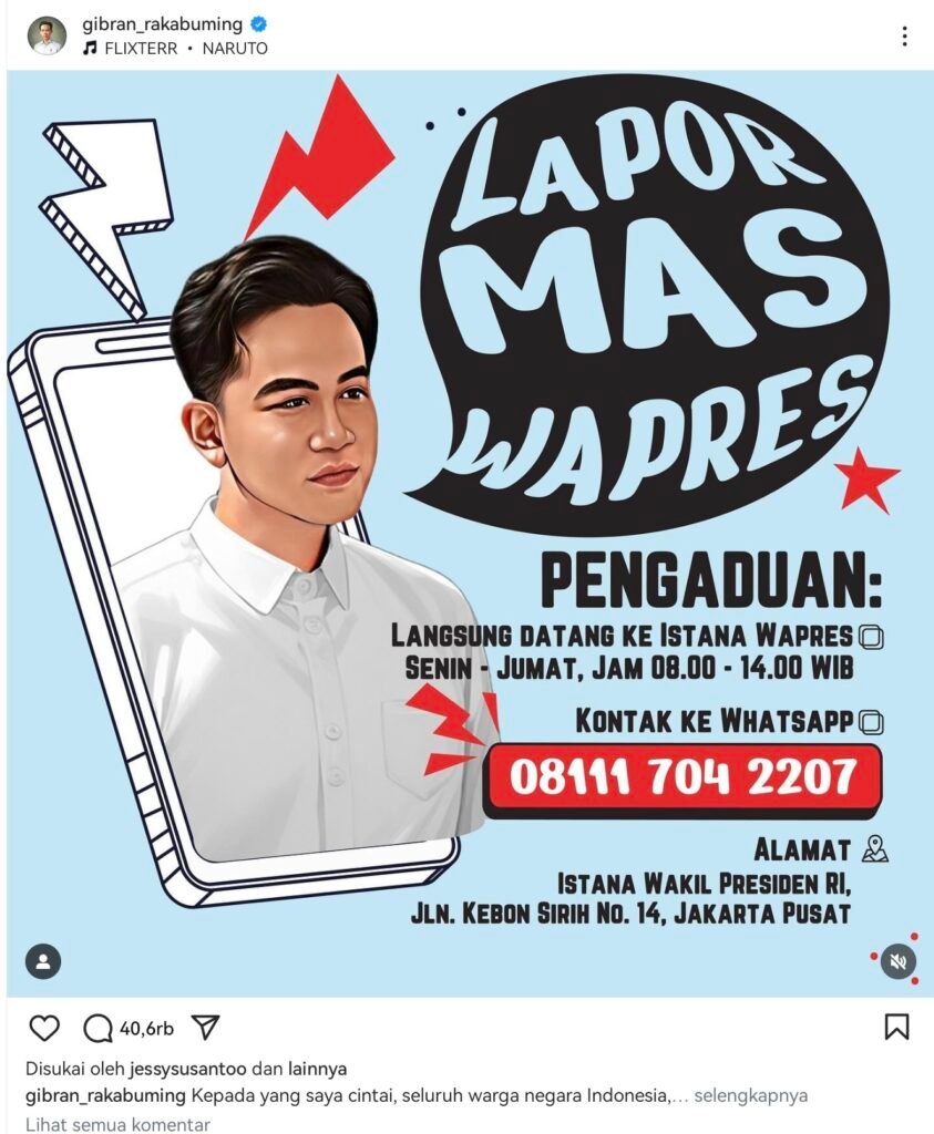 Lapor Mas Wapres: A New Breakthrough in Indonesian Public Services